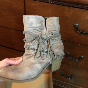 Booties size 8 brand new in box